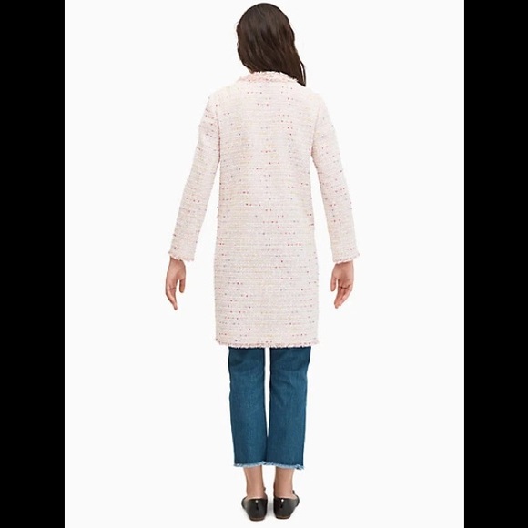 Kate Spade Tweed Coat NWT - Picture 2 of 13